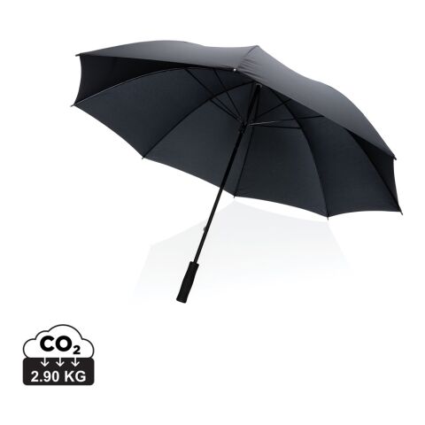 30&quot; Impact AWARE™ RPET 190T Stormproof-Schirm schwarz | ohne Werbeanbringung | Nicht verfügbar | Nicht verfügbar