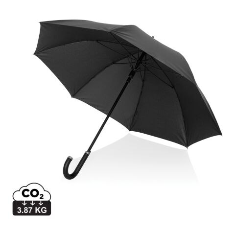 Swiss Peak Vero Aware™ RPET 25&quot;-Regenschirm schwarz | ohne Werbeanbringung | Nicht verfügbar | Nicht verfügbar