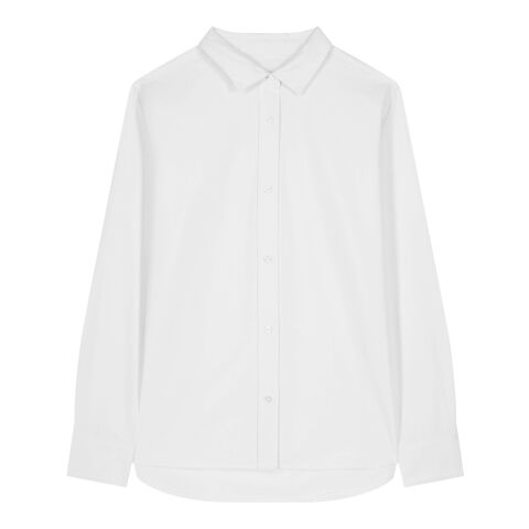 Werbeartikel Stanley&Stella - Stella Oxford Shirt – weiß – XXL – mit Logo bedruckt