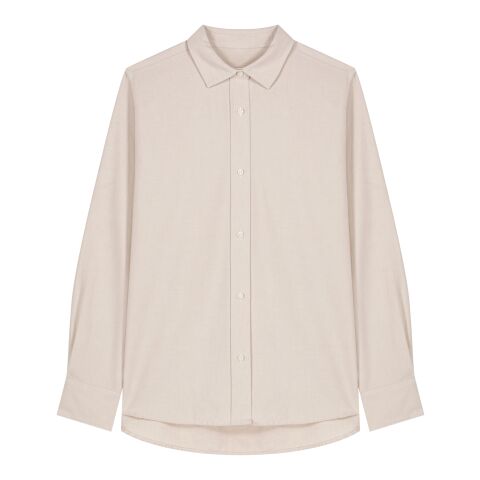 Stanley&amp;Stella - Stella Oxford Shirt beige | XS | ohne Werbeanbringung