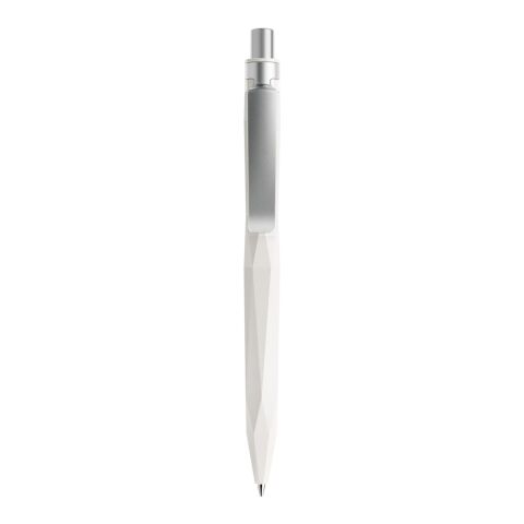 Prodir QS20 Druckkugelschreiber skulptural Mineral weiß | ohne Werbeanbringung | 02 White | Nicht verfügbar | Nicht verfügbar | Blau