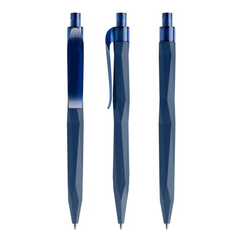 Prodir QS20 Druckkugelschreiber Soft Touch marineblau | Schwarz | ohne Werbeanbringung