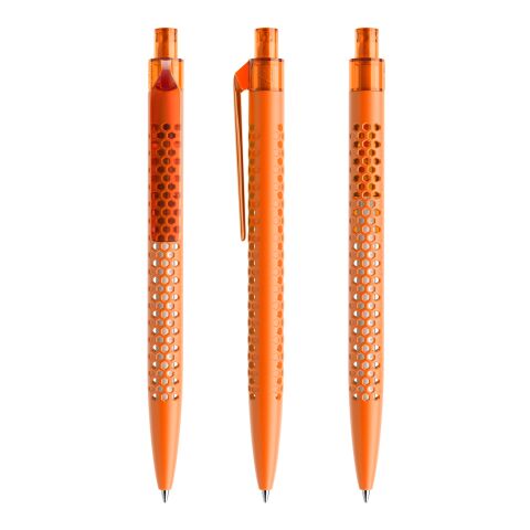 Werbeartikel Prodir QS40 Druckkugelschreiber matt – orange – mit Logo bedruckt
