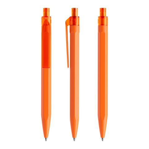Werbeartikel Prodir QS50 Druckkugelschreiber matt – orange – mit Logo bedruckt