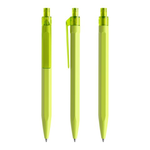 Werbeartikel Prodir QS50 Druckkugelschreiber matt – hellgrün – mit Logo bedruckt