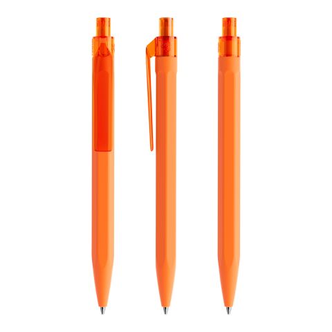 Werbeartikel Prodir QS50 Druckkugelschreiber Soft Touch – orange – mit Logo bedruckt