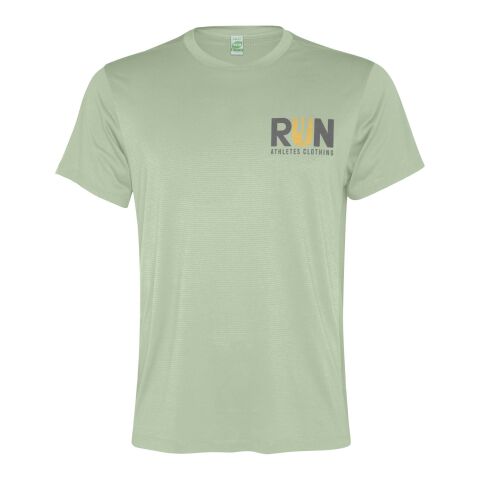 Werbeartikel Slam Sport T-Shirt für Herren – mist green – M – mit Logo bedruckt