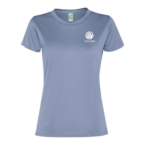 Werbeartikel Slam Sport T-Shirt für Damen – Zen Blue – 2XL – mit Logo bedruckt