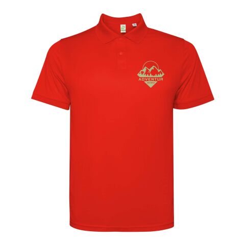 Werbeartikel Tormo Poloshirt für Herren – rot – 3XL – mit Logo bedruckt