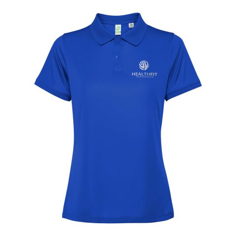 48h Express-Druck Werbeartikel Tormo Poloshirt für Damen – royalblau – 2XL – mit Logo bedruckt