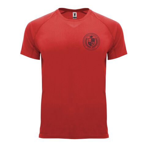 Werbeartikel Bahrain Sport T-Shirt für Herren – rot – 4XL – mit Logo bedruckt