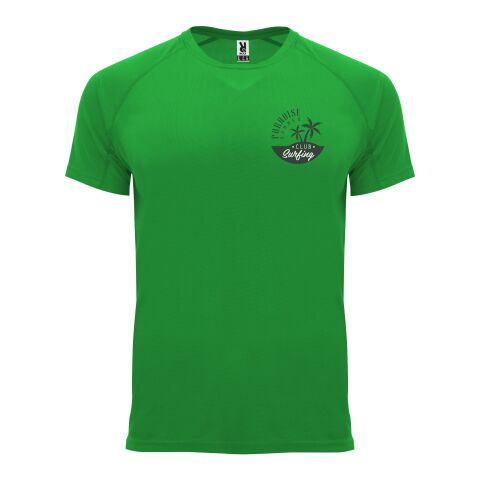 48h Express-Druck Werbeartikel Bahrain Sport T-Shirt für Herren – farngrün – S – mit Logo bedruckt