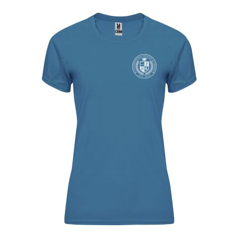Werbeartikel Bahrain Sport T-Shirt für Damen | Moonlight Blue | mit Logo bedrucken