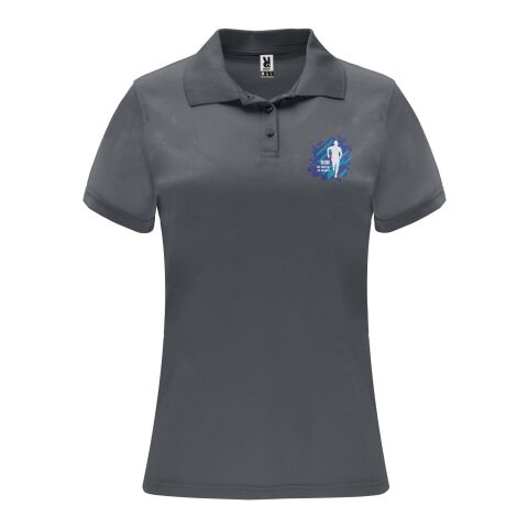 48h Express-Druck Werbeartikel Monzha Sport Poloshirt für Damen – lead – 2XL – mit Logo bedruckt
