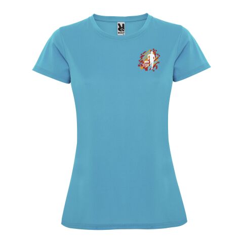 Werbeartikel Montecarlo Sport T-Shirt für Damen – türkis