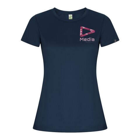 Werbeartikel Imola Sport T-Shirt für Damen – navy blue – 2XL – mit Logo bedruckt