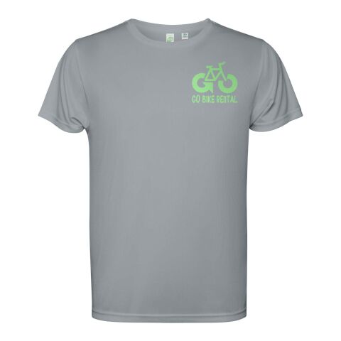 Werbeartikel Estoril T-Shirt für Herren – grau – 3XL – mit Logo bedruckt