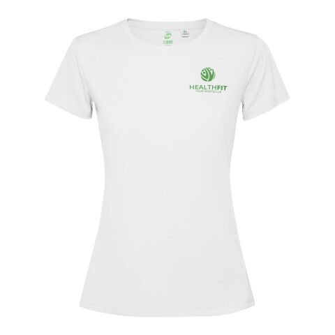 Werbeartikel Estoril T-Shirt für Damen – weiss – M – mit Logo bedruckt