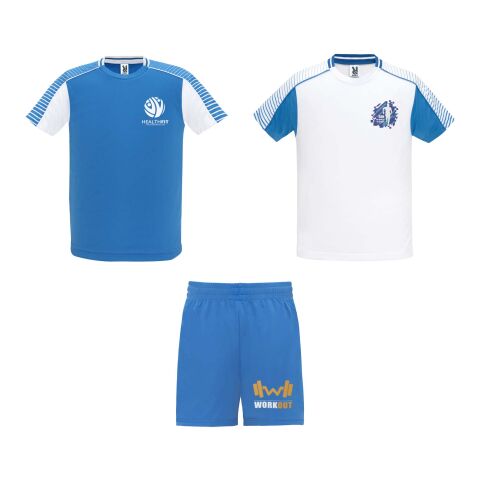 Juve Sport-Set Unisex Standard | weiss-royalblau | L | ohne Werbeanbringung | Nicht verfügbar | Nicht verfügbar | Nicht verfügbar