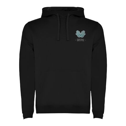 Werbeartikel Urban Kapuzenpullover für Herren | schwarz | S | Mit Logo bedrucken