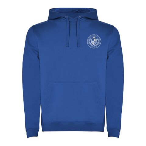 Werbeartikel Urban Kapuzenpullover für Herren – royalblau – S – mit Logo bedruckt