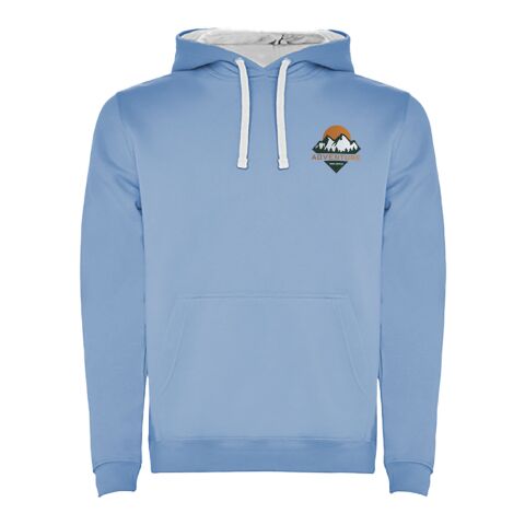 Urban Kapuzenpullover für Herren Standard | himmelblau-weiss | 3XL | ohne Werbeanbringung | Nicht verfügbar | Nicht verfügbar | Nicht verfügbar