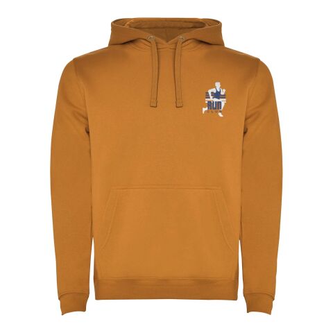 Werbeartikel Urban Kapuzenpullover für Herren – curry yellow – XS – mit Logo bedruckt