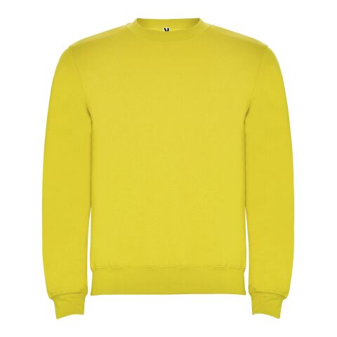 Clasica Sweatshirt mit Rundhalsausschnitt Unisex Standard | gelb | S | ohne Werbeanbringung | Nicht verfügbar | Nicht verfügbar | Nicht verfügbar