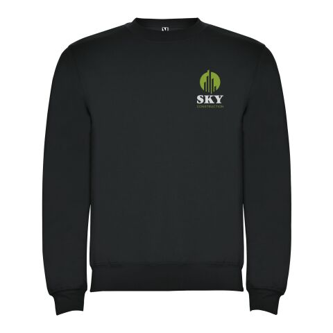 Werbeartikel Clasica Sweatshirt mit Rundhalsausschnitt Unisex – dark lead – L – mit Logo bedruckt