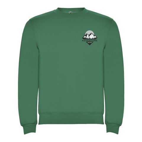 Clasica Sweatshirt mit Rundhalsausschnitt Unisex Standard | Kelly Green | M | ohne Werbeanbringung | Nicht verfügbar | Nicht verfügbar | Nicht verfügbar
