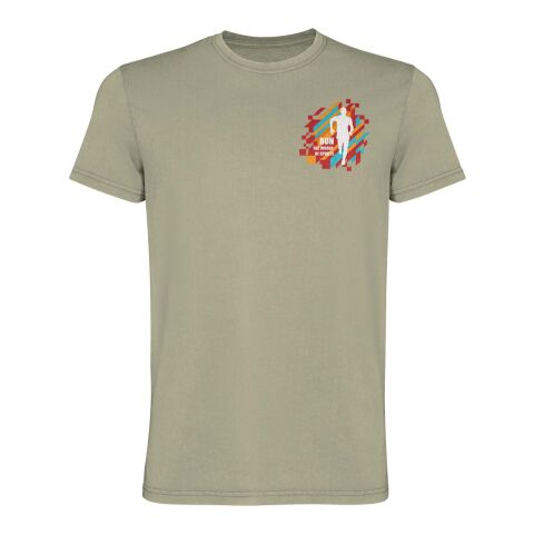 Werbeartikel Corgi T-Shirt für Herren – khaki – 2XL – mit Logo bedruckt