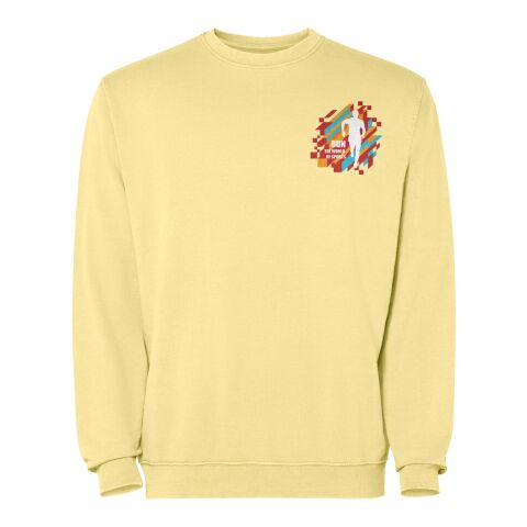 Jaya Pullover mit Rundhalsausschnitt Unisex  Standard | gelb | 2XL | ohne Werbeanbringung | Nicht verfügbar | Nicht verfügbar | Nicht verfügbar
