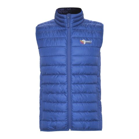 Oslo isolierter Bodywarmer für Herren Electric Blue | XL | ohne Werbeanbringung | Nicht verfügbar | Nicht verfügbar