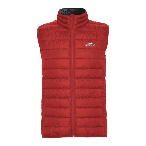 Oslo isolierter Bodywarmer für Herren rot | L | ohne Werbeanbringung | Nicht verfügbar | Nicht verfügbar
