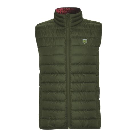 Oslo isolierter Bodywarmer für Herren Militar Green | 2XL | ohne Werbeanbringung | Nicht verfügbar | Nicht verfügbar