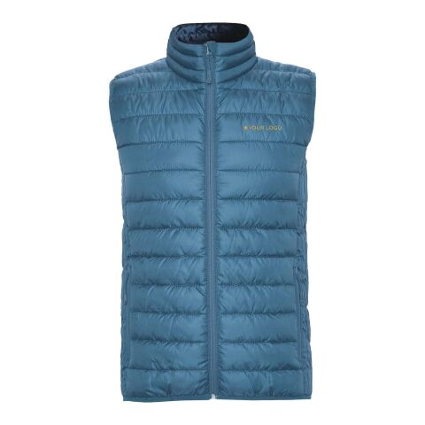 Werbeartikel Oslo isolierter Bodywarmer für Herren – Storm blue – 2XL – mit Logo bedruckt
