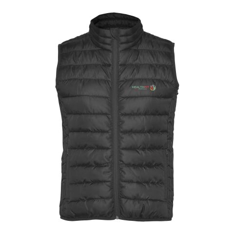Werbeartikel Oslo isolierter Bodywarmer für Damen – ebony – L – mit Logo bedruckt