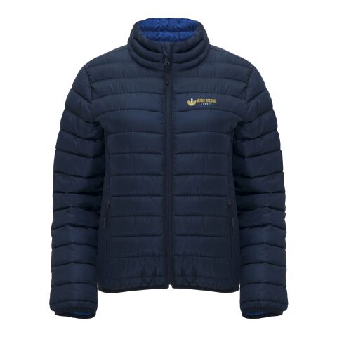Werbeartikel Finland isolierte Jacke für Damen – Navy Blue – S – mit Logo bedruckt