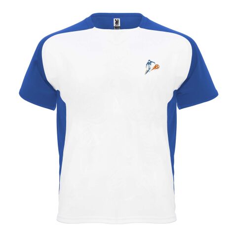 Bugatti T-Shirt Unisex aus recyceltem Material Standard | weiss-royalblau | 2XL | ohne Werbeanbringung | Nicht verfügbar | Nicht verfügbar | Nicht verfügbar