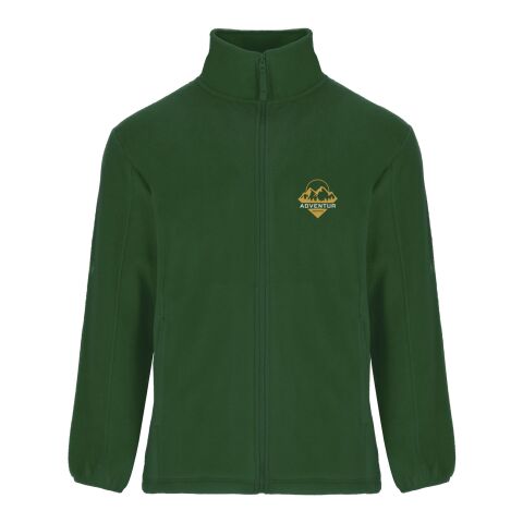 Werbeartikel Artic Fleecejacke für Herren – dunkelgrün – 3XL – mit Logo bedruckt