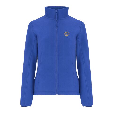 Werbeartikel Artic Fleecejacke für Damen – royalblau – M – mit Logo bedruckt