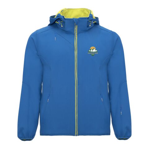 Werbeartikel Siberia Softshelljacke Unisex | royalblau | mit Logo bedrucken