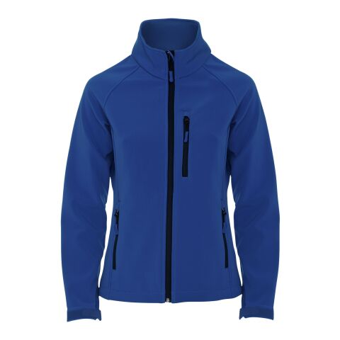 Werbeartikel Antartida Softshelljacke für Damen | royalblau | mit Logo bedrucken