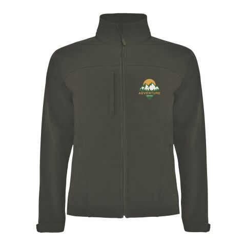 Werbeartikel Rudolph Softshelljacke Unisex | Dark Military Green | mit Logo bedrucken