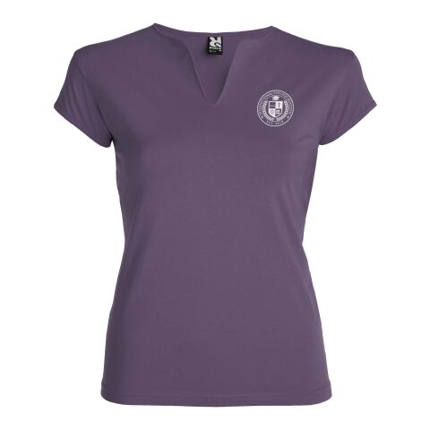 Werbeartikel Belice T-Shirt für Damen – fliederfarben – S – mit Logo bedruckt