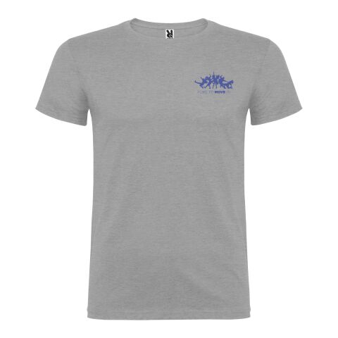 Werbeartikel Beagle T-Shirt für Herren – marl grey – L – mit Logo bedruckt