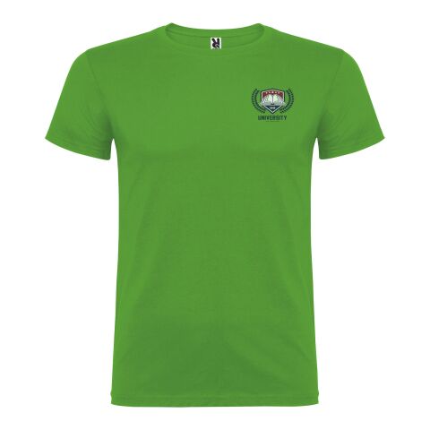 Werbeartikel Beagle T-Shirt für Herren – grass green – XS – mit Logo bedruckt