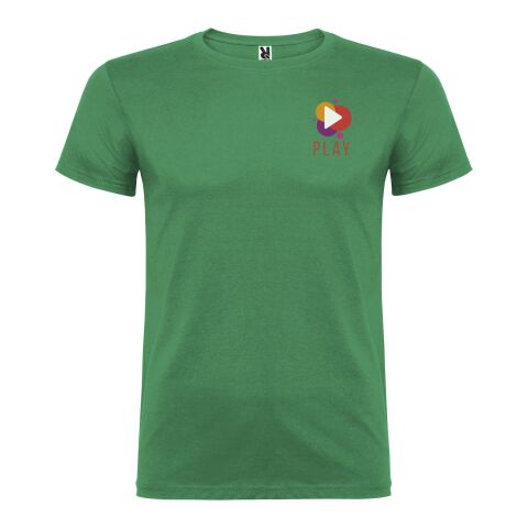 Werbeartikel Beagle T-Shirt für Herren – kelly green – XS – mit Logo bedruckt