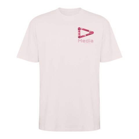 48h Express-Druck Werbeartikel Bull Overzise T-Shirt Unisex – vintage white – 2XL – mit Logo bedruckt