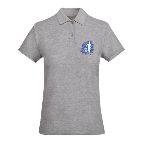 Werbeartikel Prince Poloshirt für Damen – marl grey – 3XL – mit Logo bedruckt